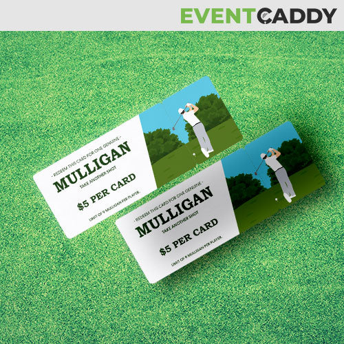 MULLIGAN TICKETS Event Caddy Signs